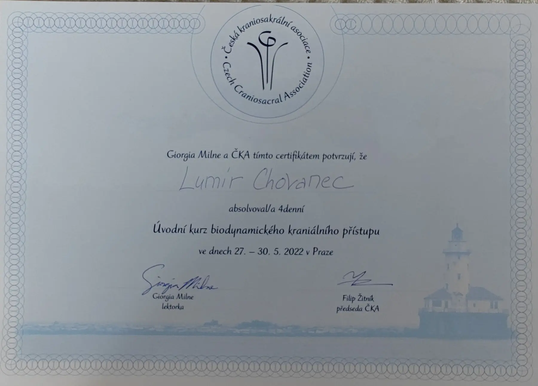 Certifikát Biodynamika